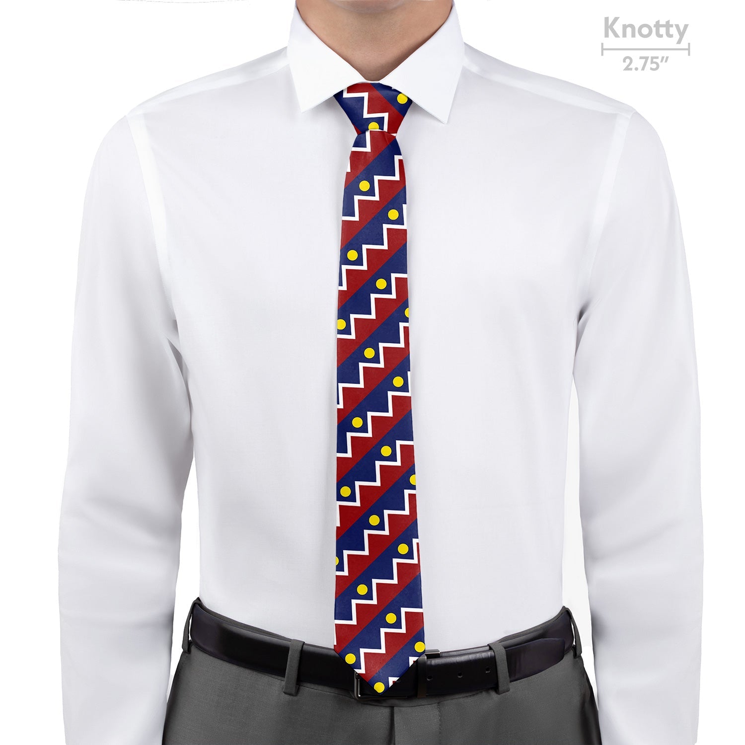 Denver Flag Necktie - Knotty - Knotty Tie Co.