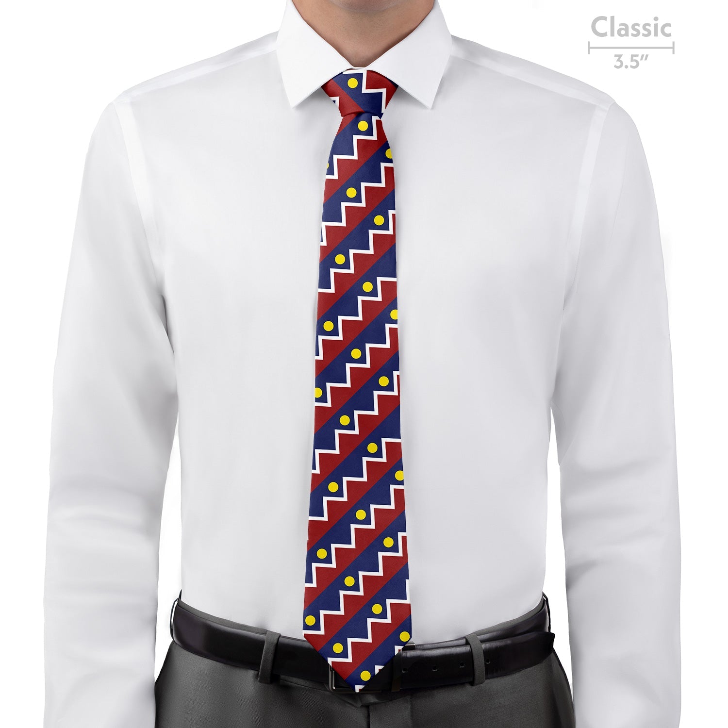 Denver Flag Necktie - Classic - Knotty Tie Co.