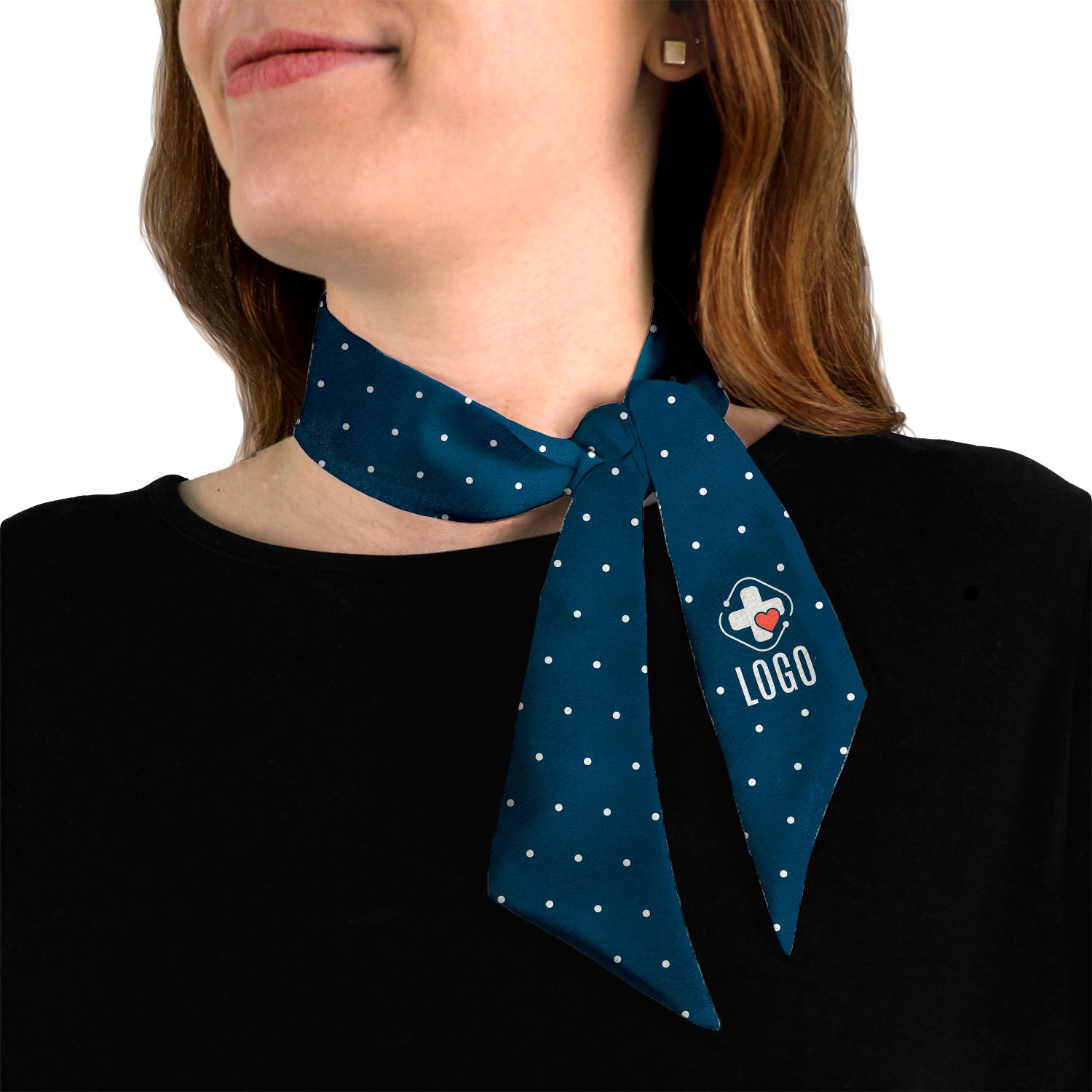 Denver Dots 1 Hair Neck Logo Scarf - Knotty Tie Co.