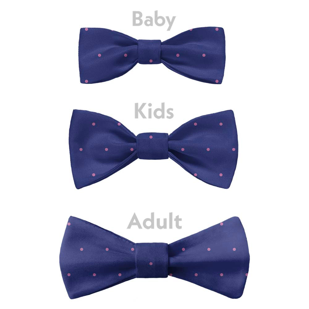 Denver Dots Bow Tie - Bow Sizes - Knotty Tie Co.