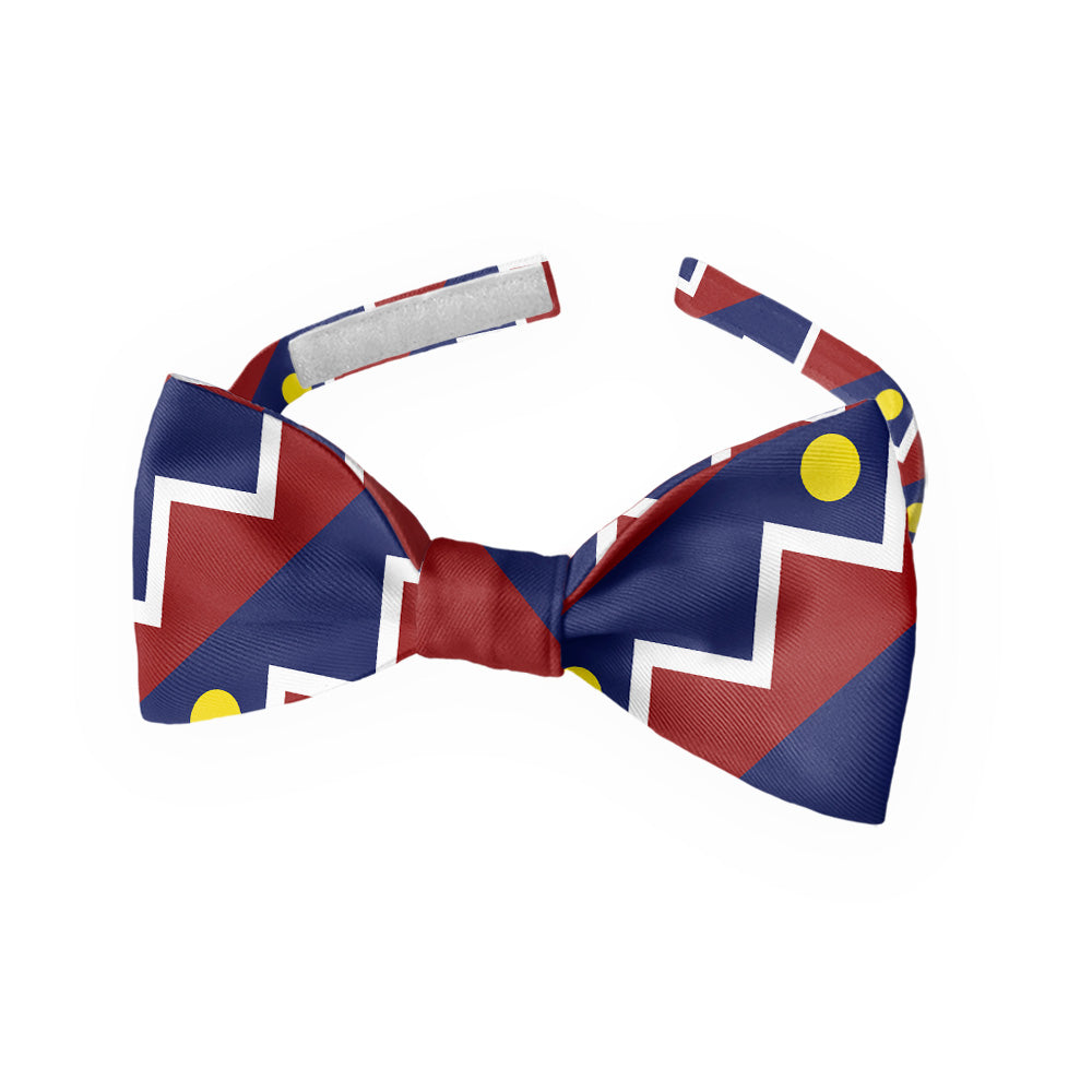 Denver Flag Bow Tie - Kids Bow TIe - Knotty Tie Co.