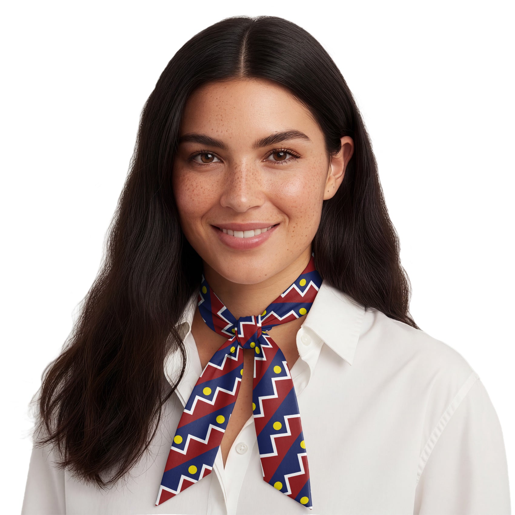 Denver Flag Hair Scarf - Neck Scarves - Knotty Tie Co.