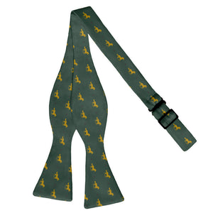 Derby Horses Bow Tie - Adult Extra-Long Self-Tie 18-21" -  - Knotty Tie Co.