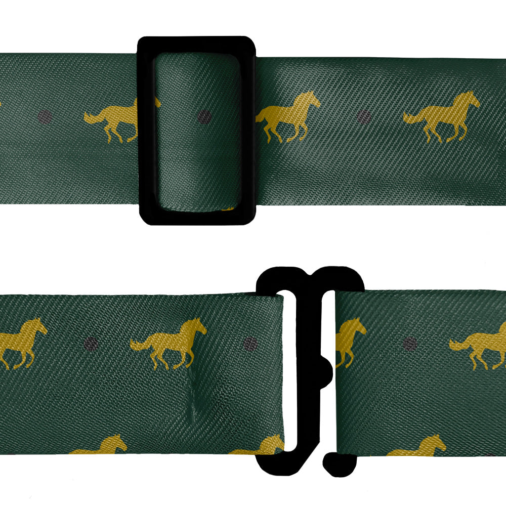 Derby Horses Bow Tie - Bow Tie Hardware - Knotty Tie Co.