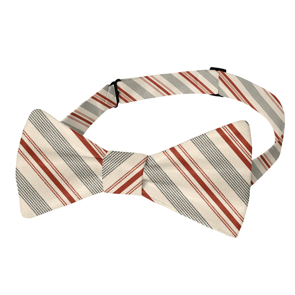 Desert Stripe Bow Tie - Pre-Tied Bow Tie - Knotty Tie Co.