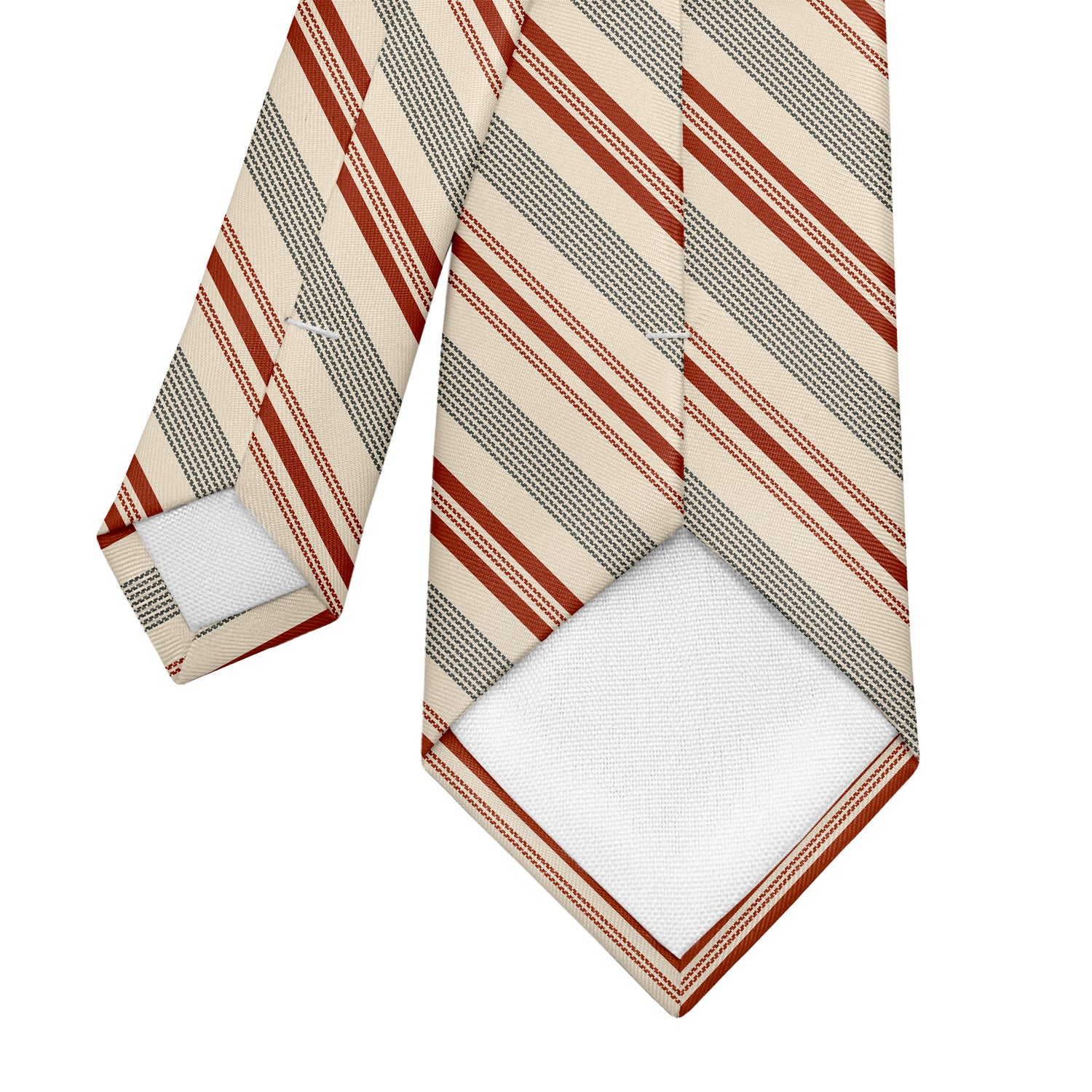 Desert Stripe Necktie - Tipping - Knotty Tie Co.