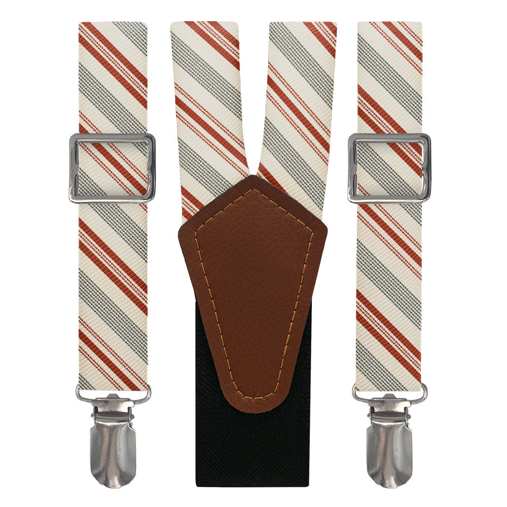 Desert Stripe Suspenders - Main View - Knotty Tie Co.