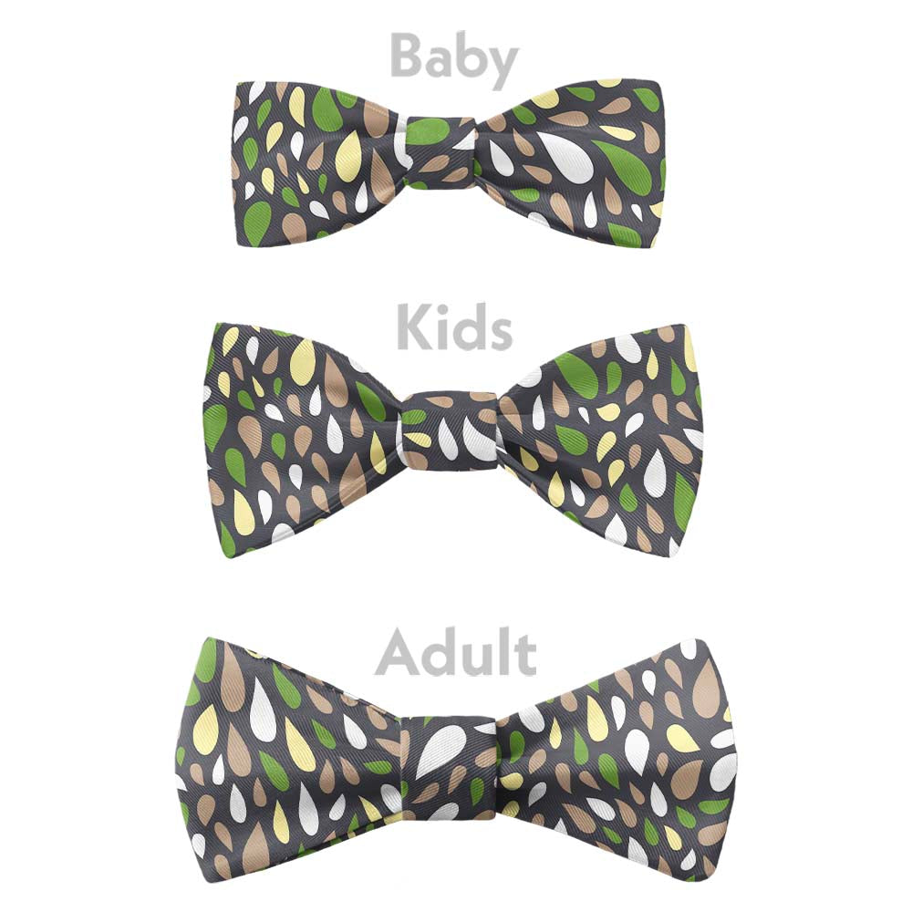 Dew Paisley Bow Tie - Bow Sizes - Knotty Tie Co.