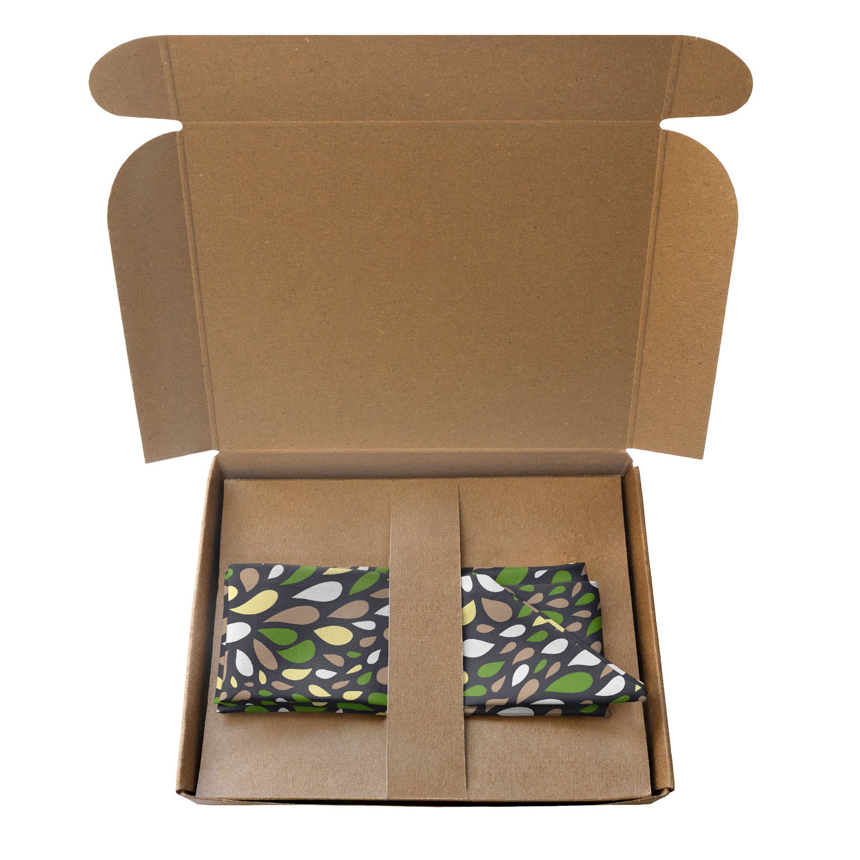 Dew Paisley Hair Scarf - Packaging - Knotty Tie Co.