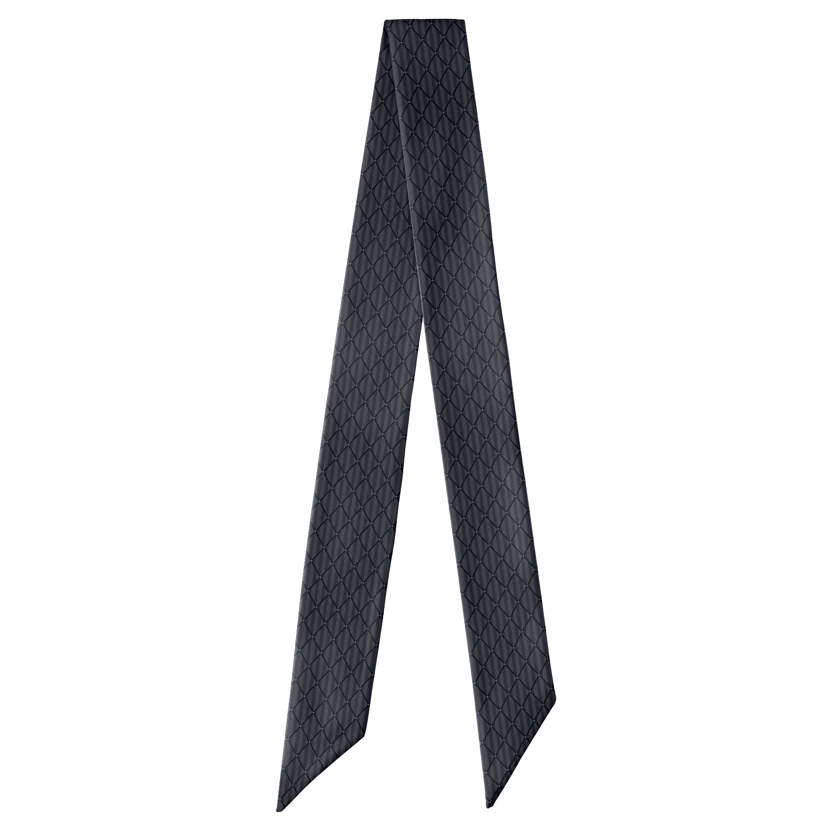 Diamond Lattice Hair Scarf - Full View of Hair Scarf - Knotty Tie Co.