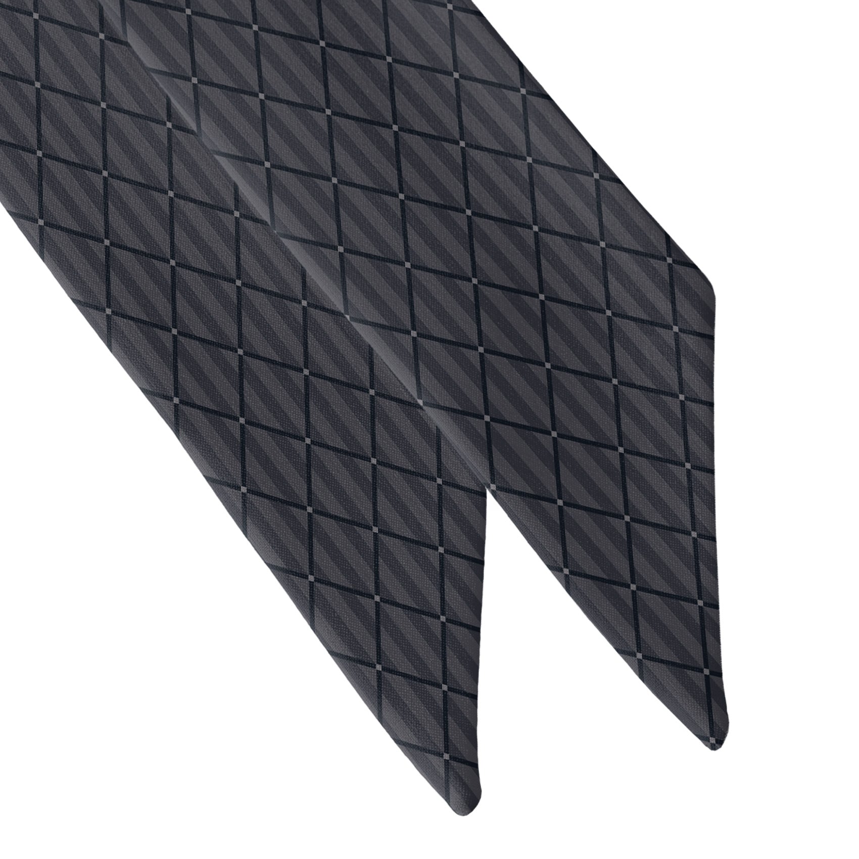 Diamond Lattice Hair Scarf - Scarf Tapered Ends - Knotty Tie Co.