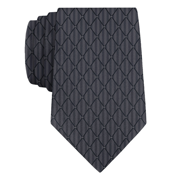 Diamond Lattice Necktie - Rolled - Knotty Tie Co.