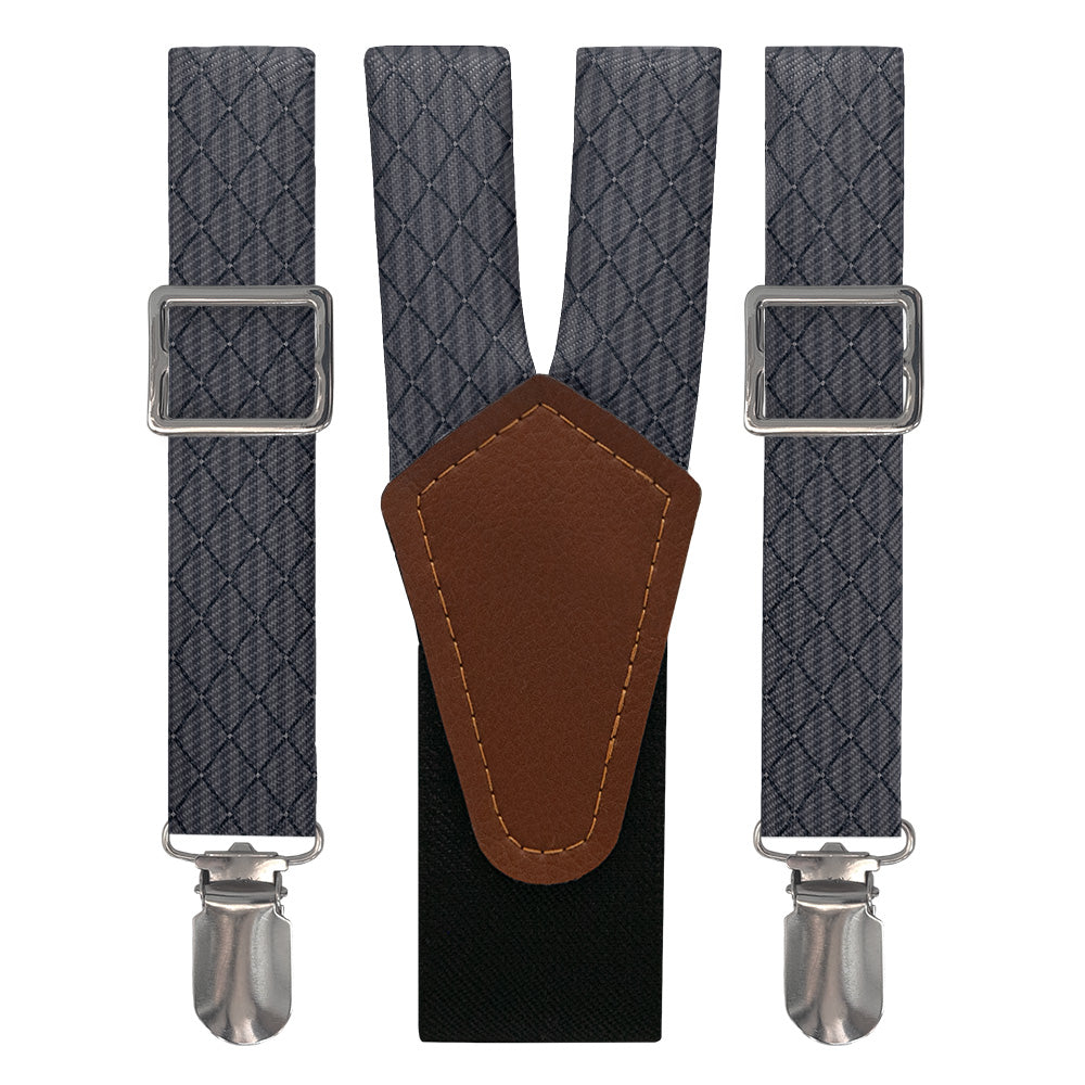Diamond Lattice Suspenders - Main View - Knotty Tie Co.