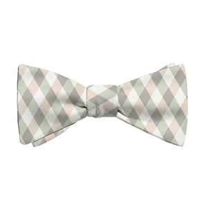 Diamond Plaid Bow Tie - Adult Standard Self-Tie 14-18" -  - Knotty Tie Co.