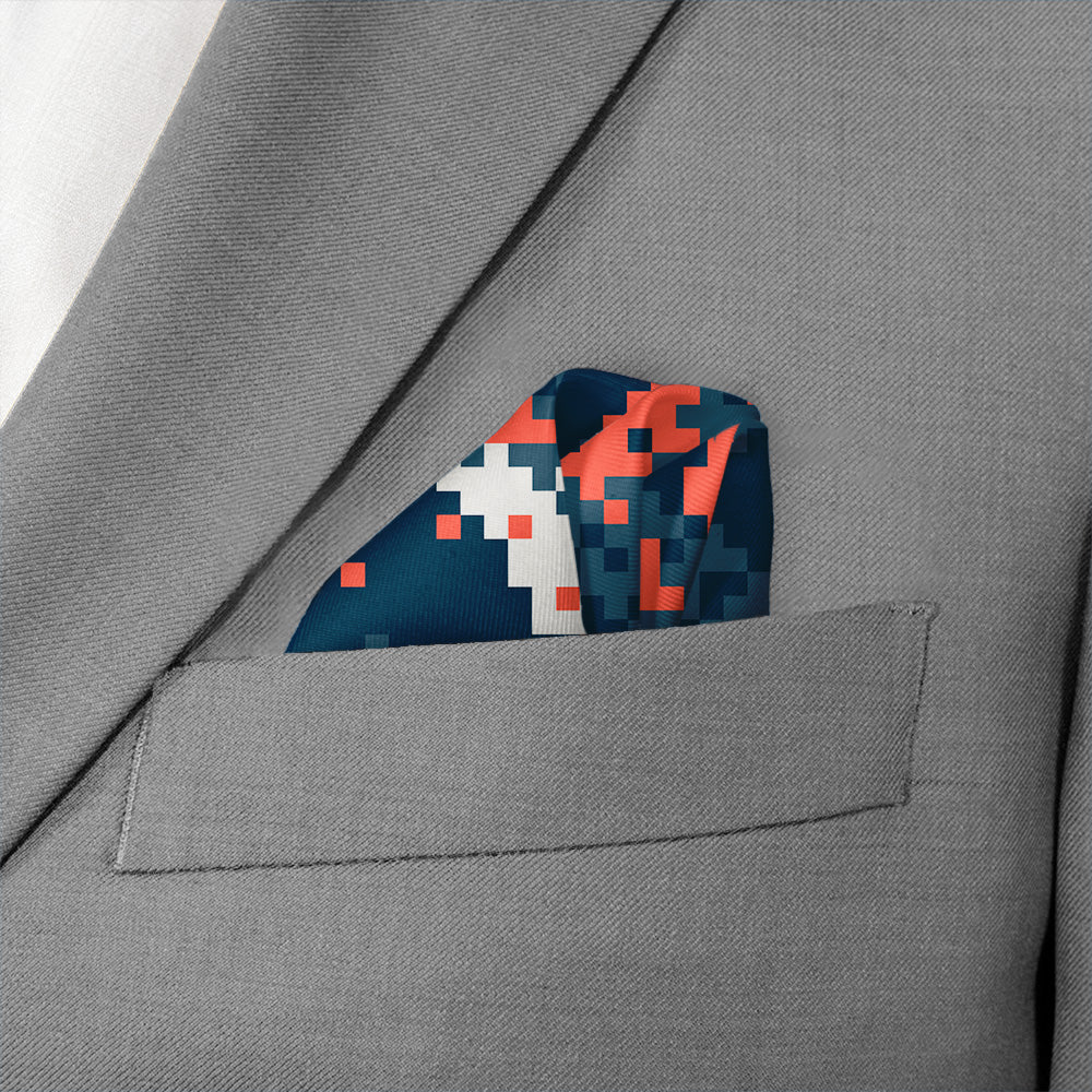 Digi Camo 1 Logo Pocket Square