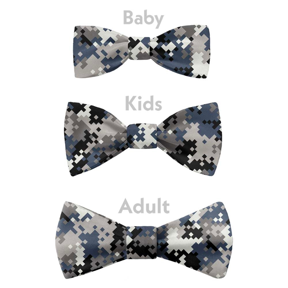 Digi Camo Bow Tie - Bow Sizes - Knotty Tie Co.