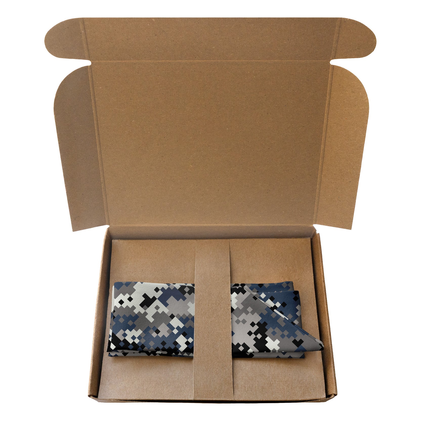Digi Camo Hair Scarf - Packaging - Knotty Tie Co.