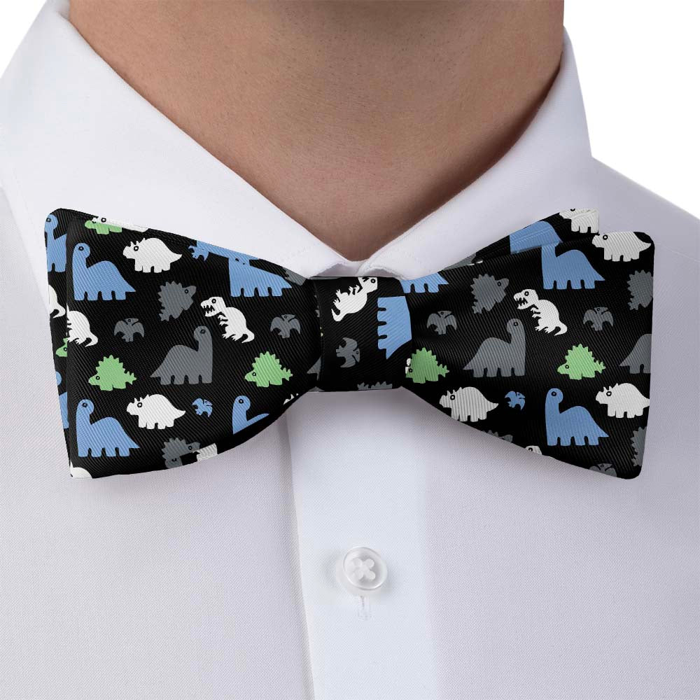 Dinosaur Bow Tie - Bow Tie with Dress Shirt - Knotty Tie Co.