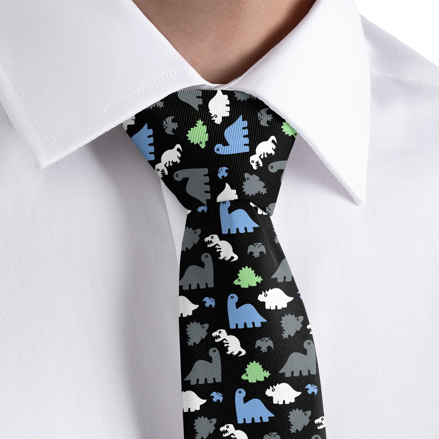 Dinosaur Necktie | Skinny, Knotty, Classic Widths