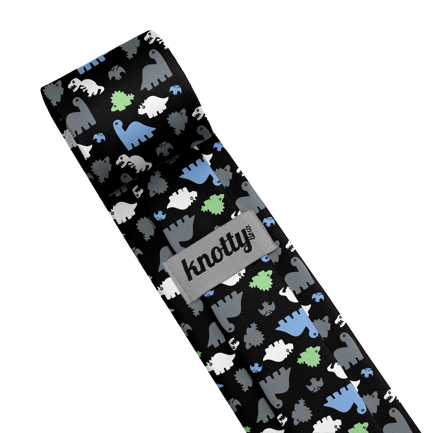 Dinosaur Necktie - Tag - Knotty Tie Co.
