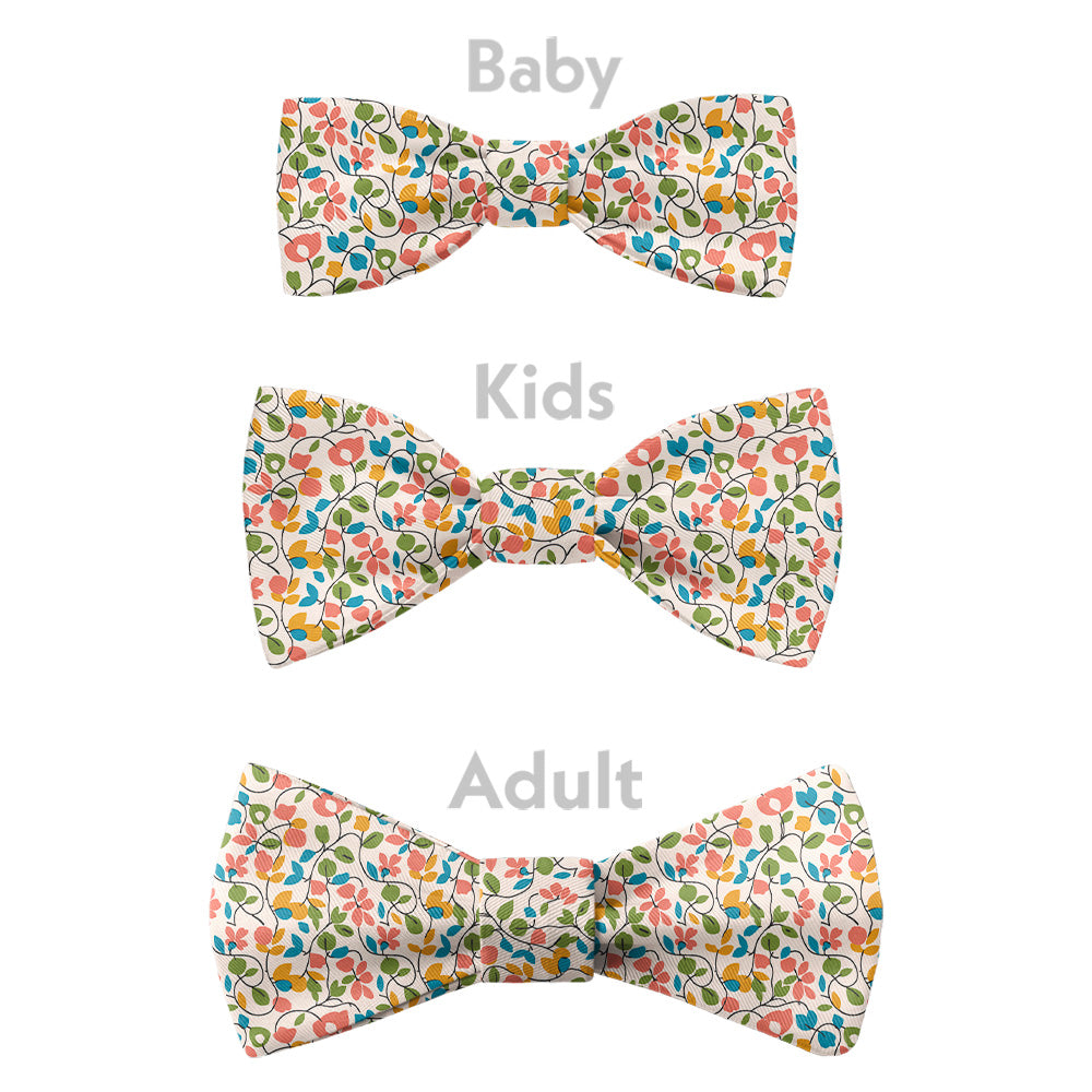 Ditsy Floral Bow Tie - Bow Sizes - Knotty Tie Co.