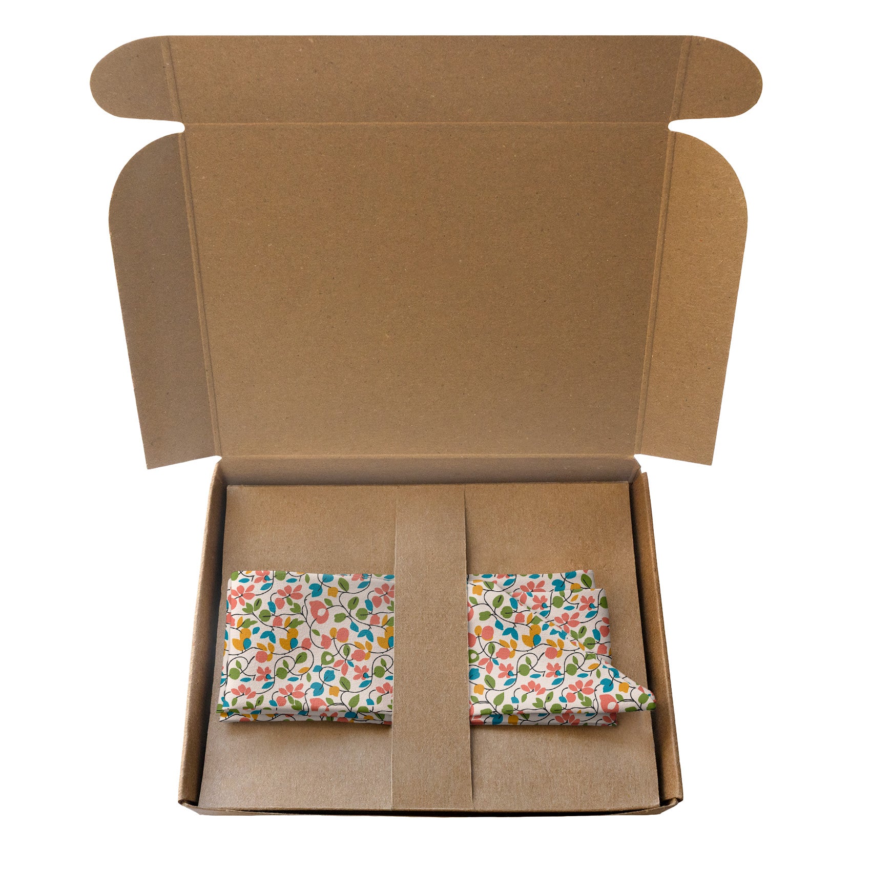 Ditsy Floral Hair Scarf - Packaging - Knotty Tie Co.