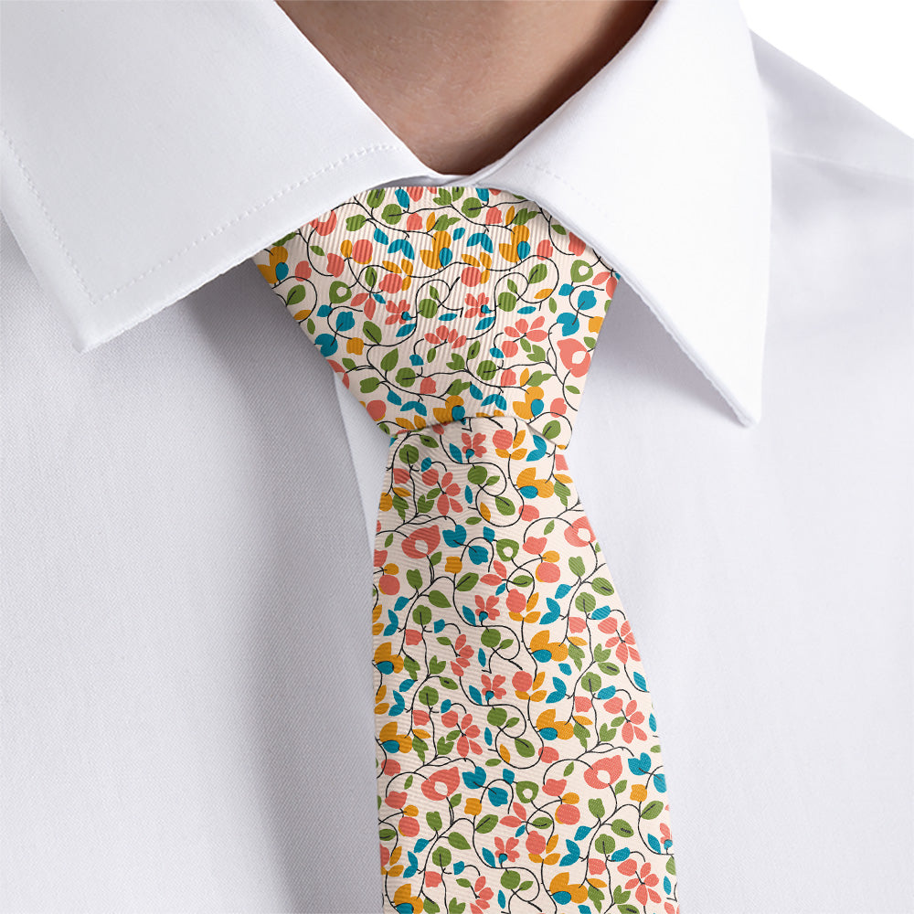 Ditsy Floral Necktie - Dress Shirt - Knotty Tie Co.