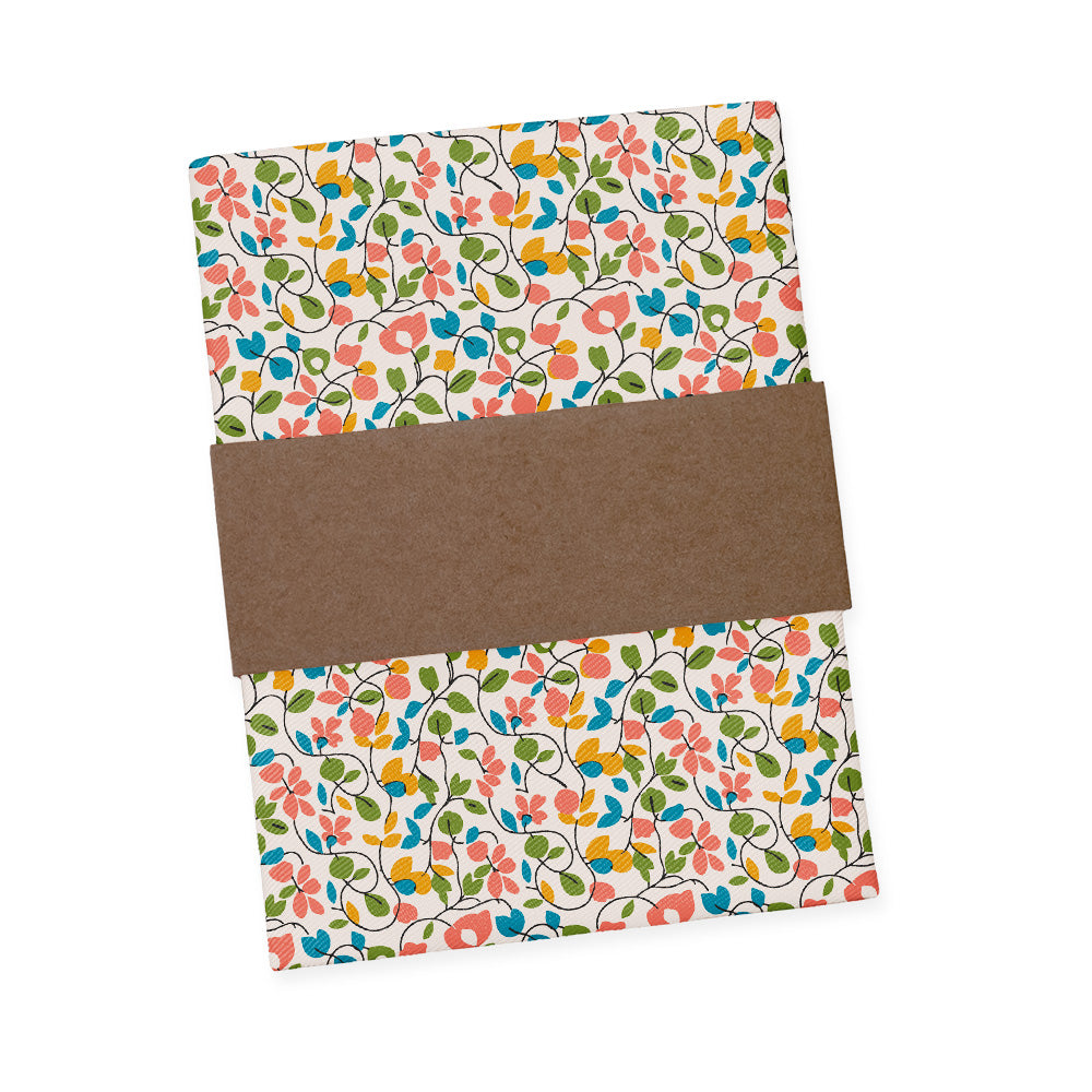 Ditsy Floral Pocket Square - Packaging - Knotty Tie Co.