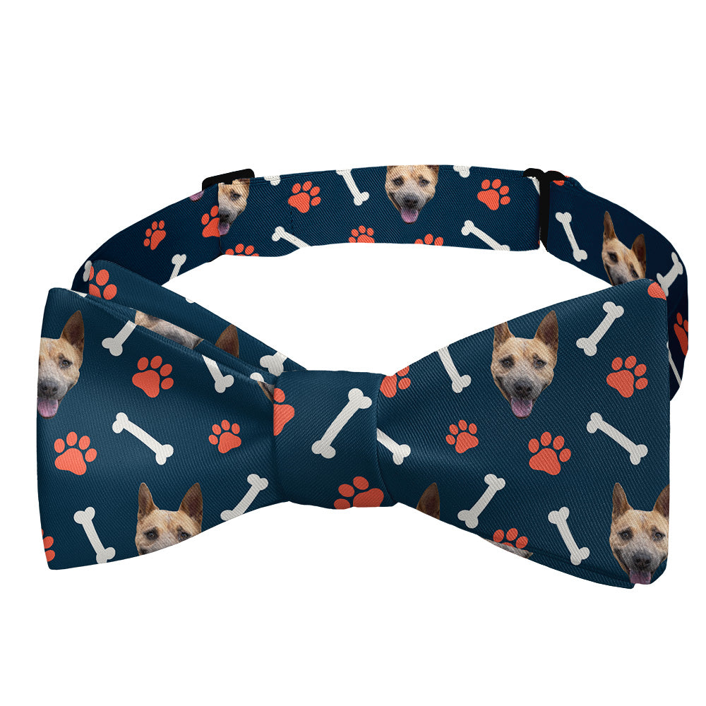 Dog Gone Photo Bow Tie - Self Tie Bow Tie - Knotty Tie Co.