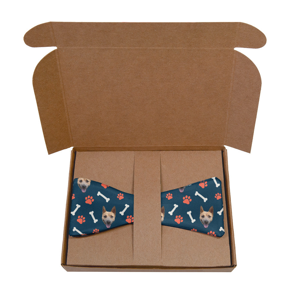Dog Gone Photo Bow Tie - Kraft Gift Box Packaging - Knotty Tie Co.