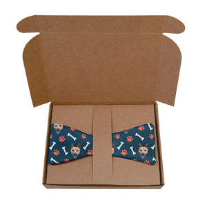 Dog Gone Photo Bow Tie - Kraft Gift Box Packaging - Knotty Tie Co.