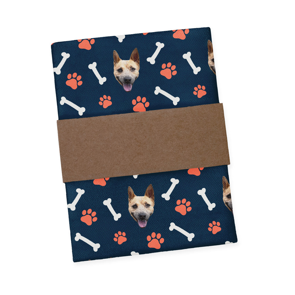 Dog Gone Photo Pocket Square - Packaging - Knotty Tie Co.