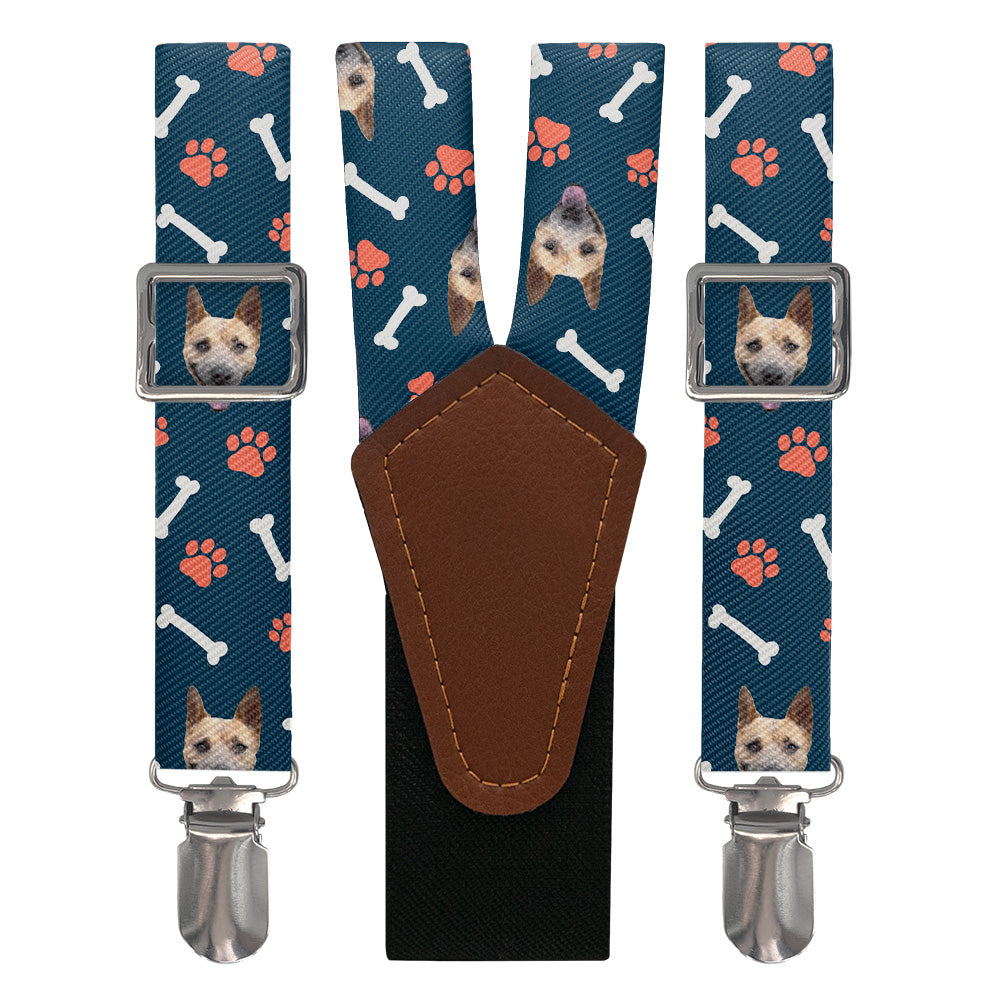 Dog Gone Photo Suspenders - Main View - Knotty Tie Co.
