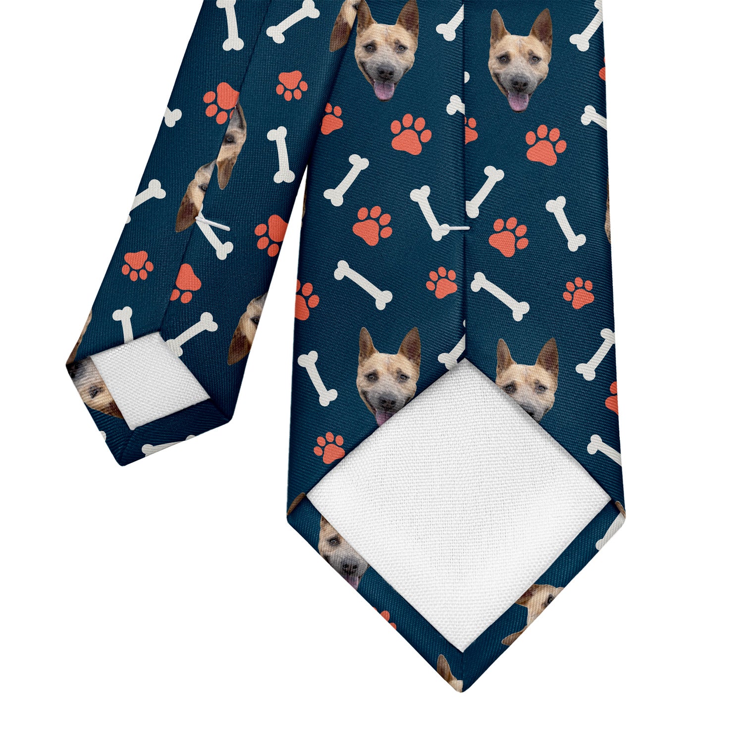 Dog Gone Photo Tie - Tipping - Knotty Tie Co.