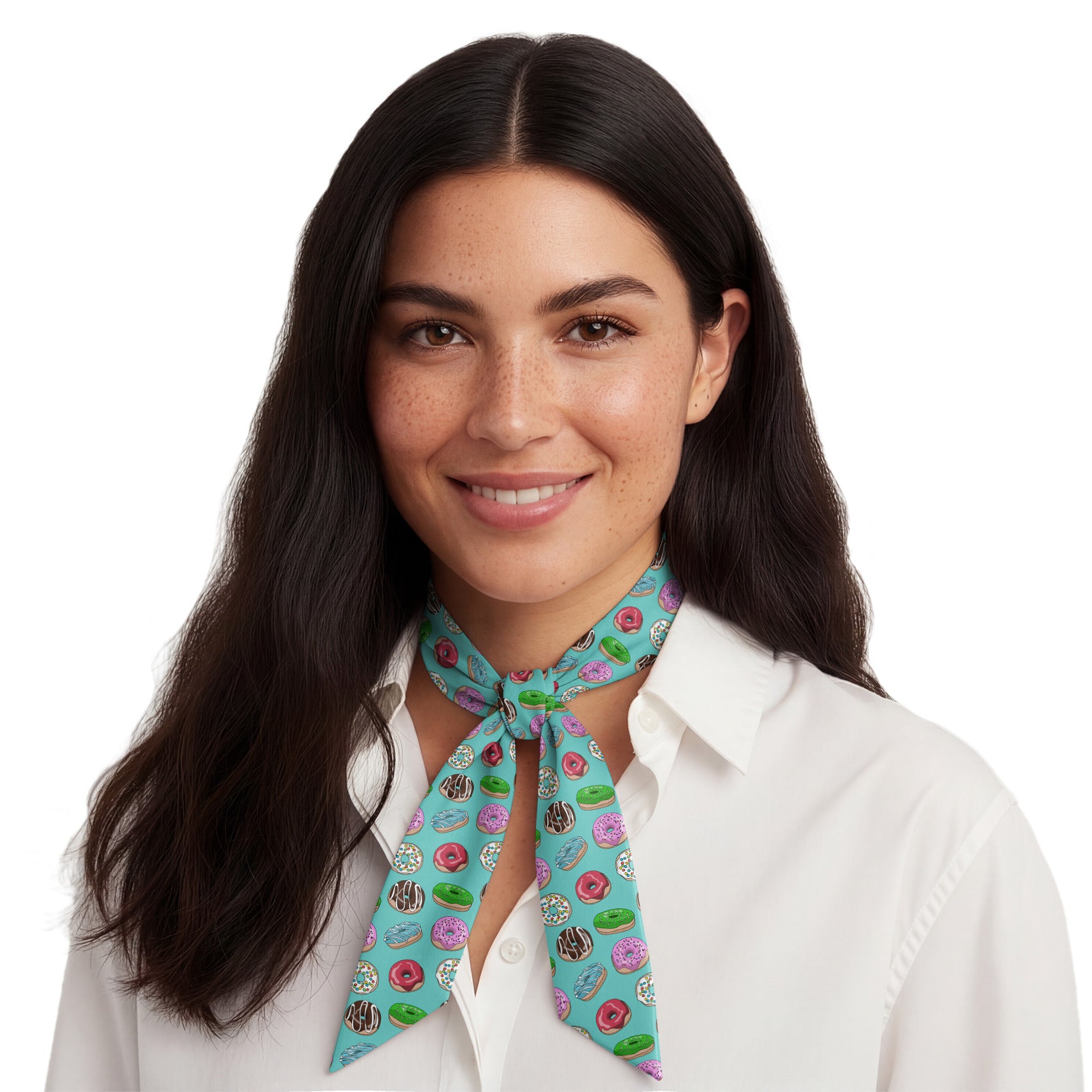 Donuts Hair Scarf - Neck Scarves - Knotty Tie Co.