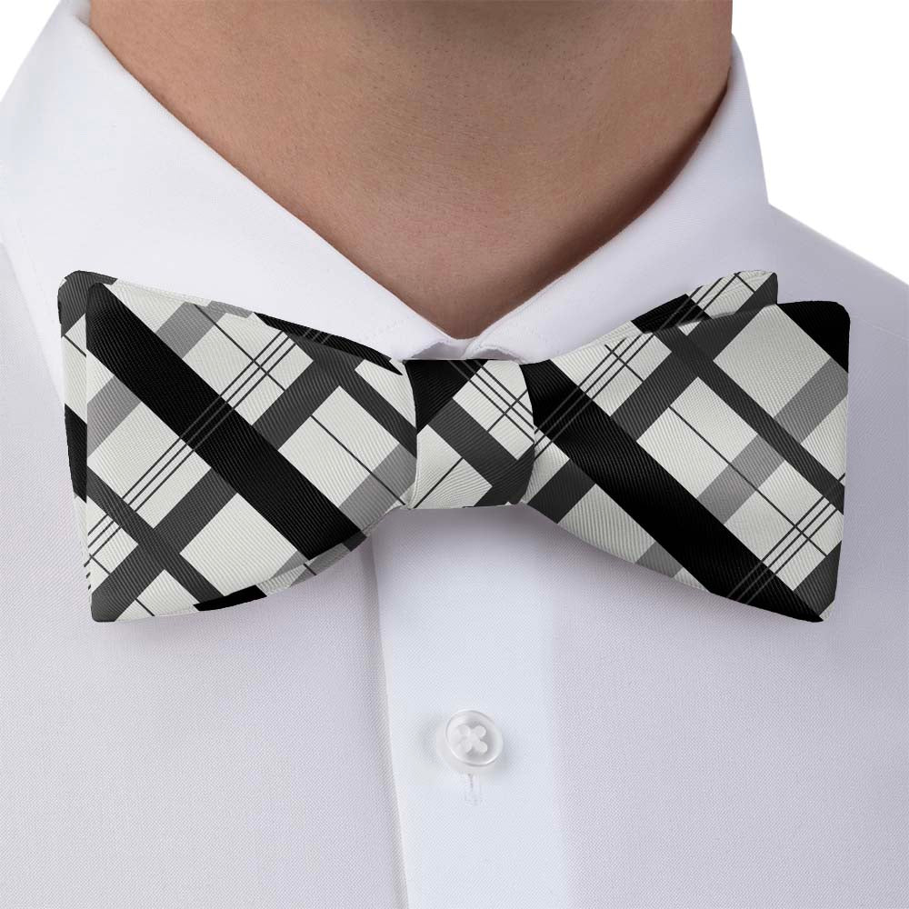 Downing Plaid Bow Tie - Bow Tie with Dress Shirt - Knotty Tie Co.