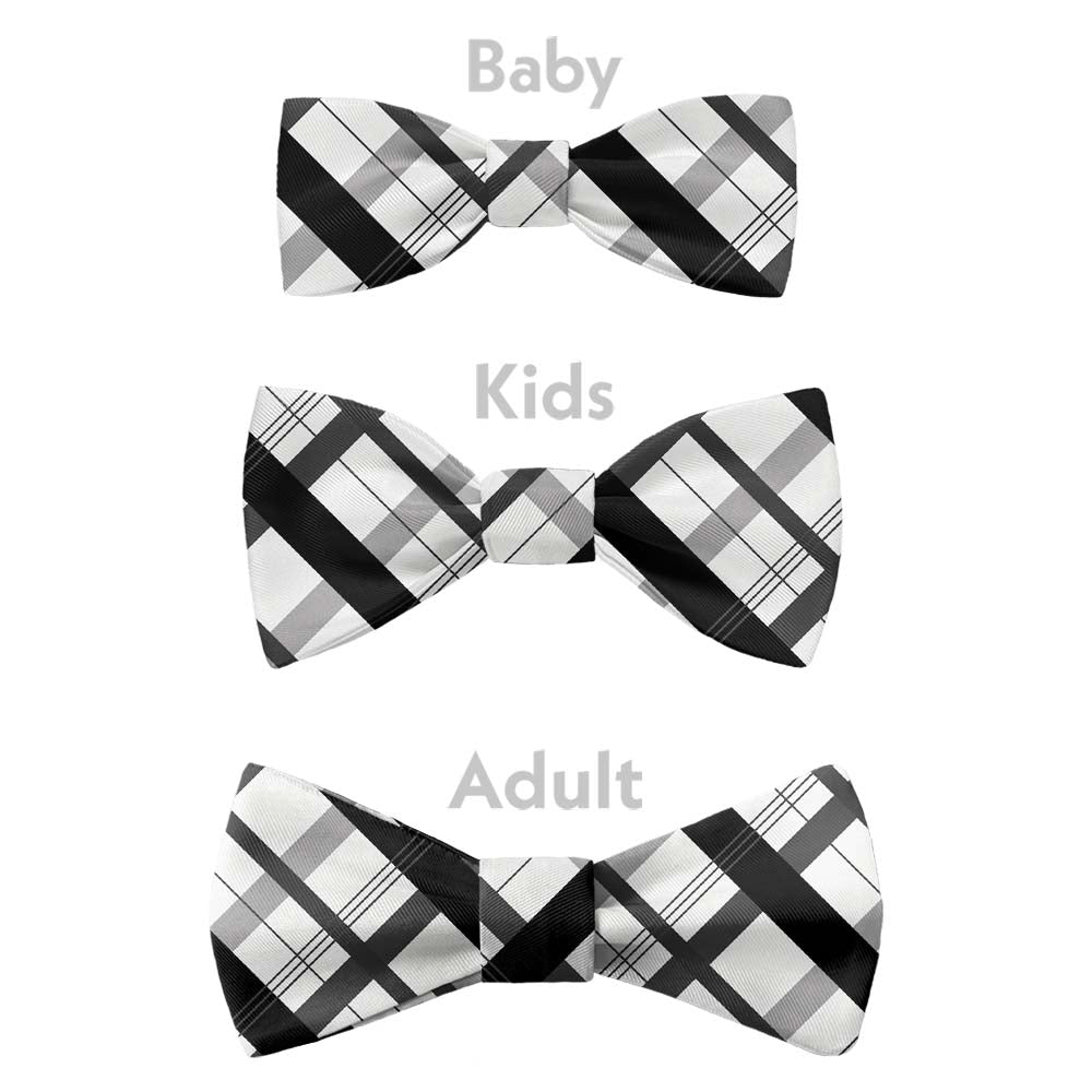 Downing Plaid Bow Tie - Bow Sizes - Knotty Tie Co.
