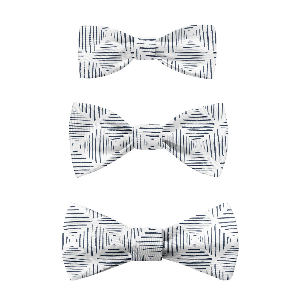 Drawn Geo Bow Tie -  -  - Knotty Tie Co.