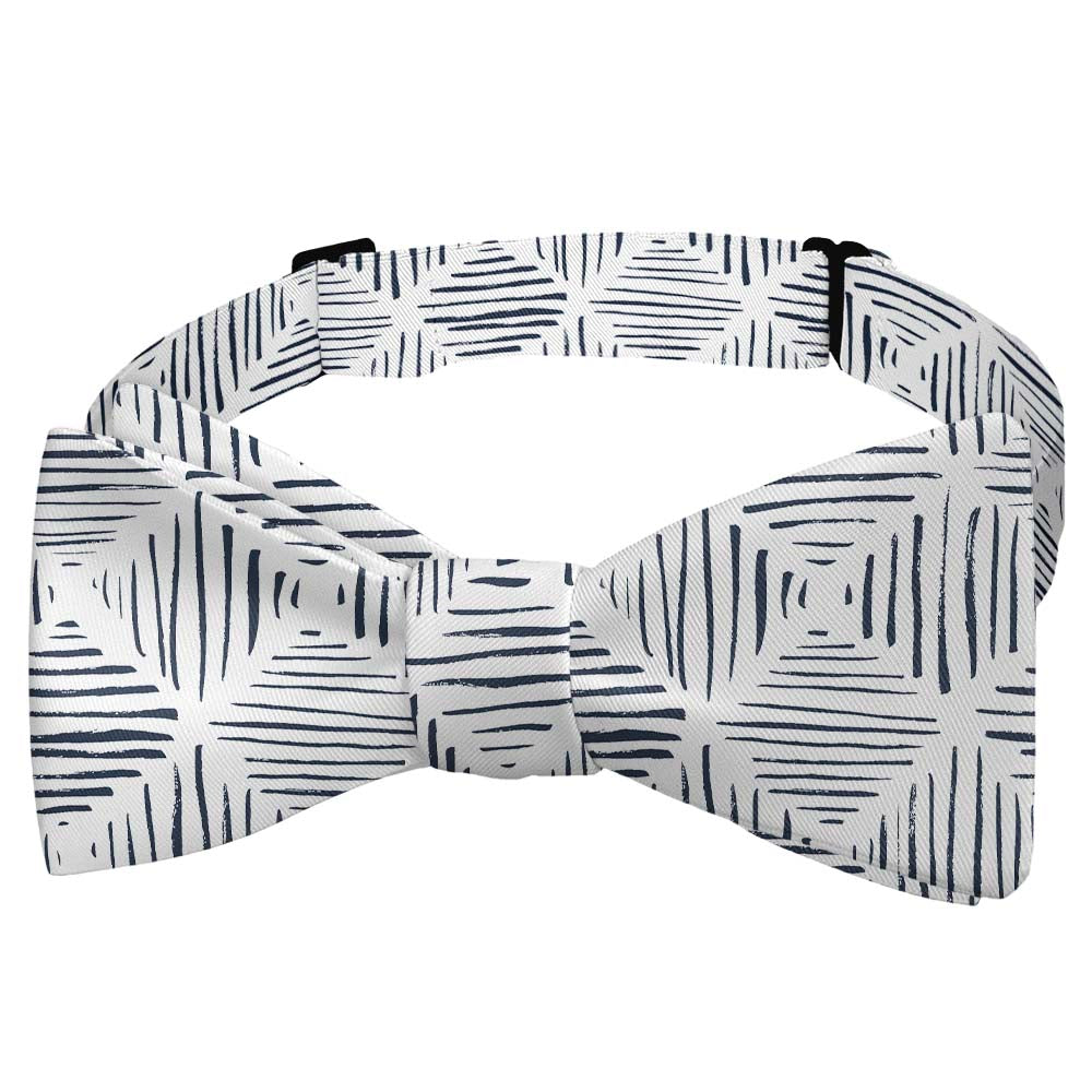 Drawn Geo Bow Tie - Self Tie Bow Tie - Knotty Tie Co.