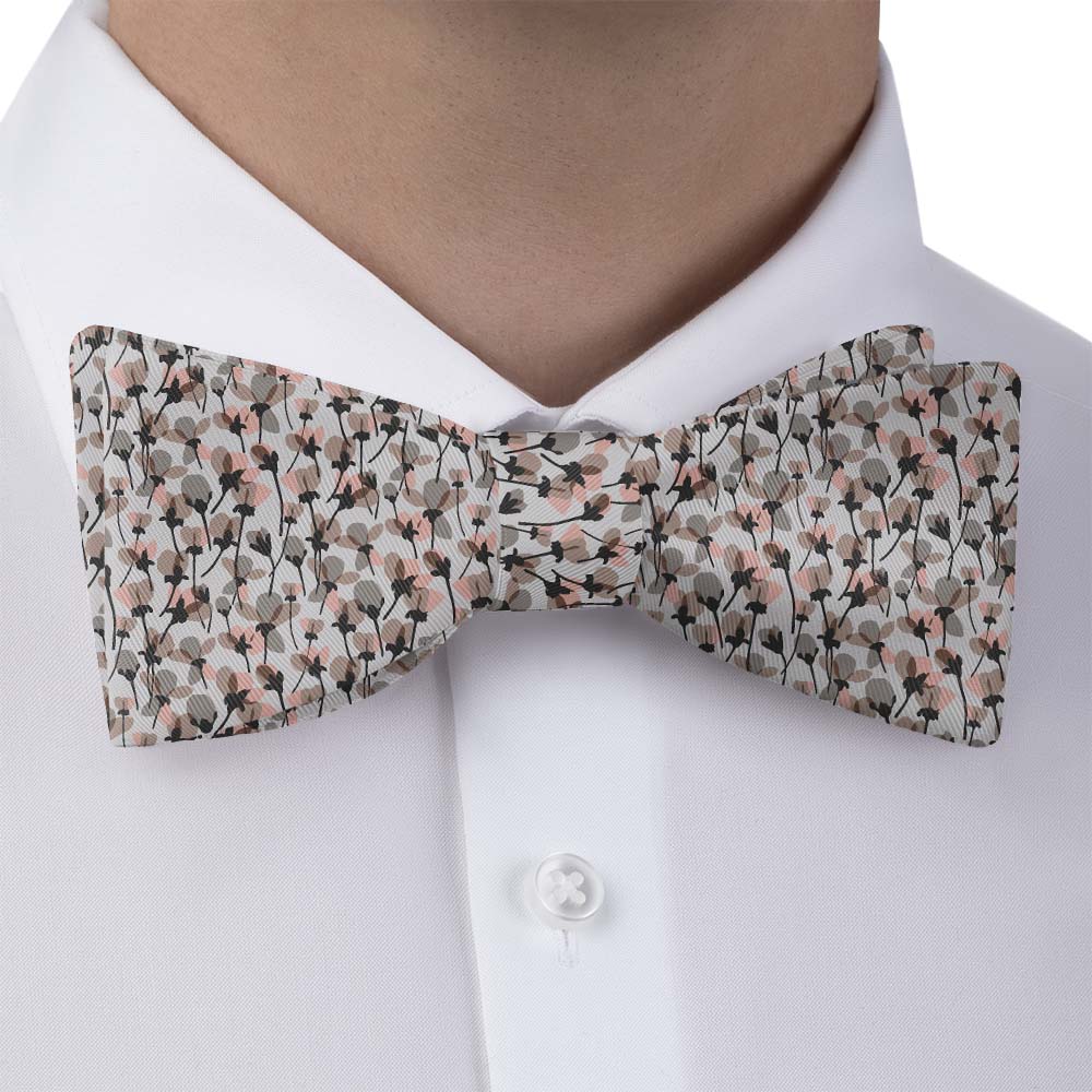 Dried Floral Bow Tie - Bow Tie with Dress Shirt - Knotty Tie Co.