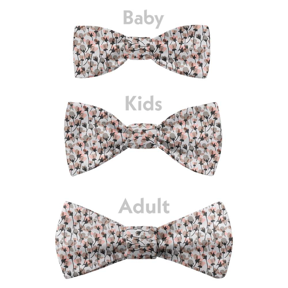 Dried Floral Bow Tie - Bow Sizes - Knotty Tie Co.