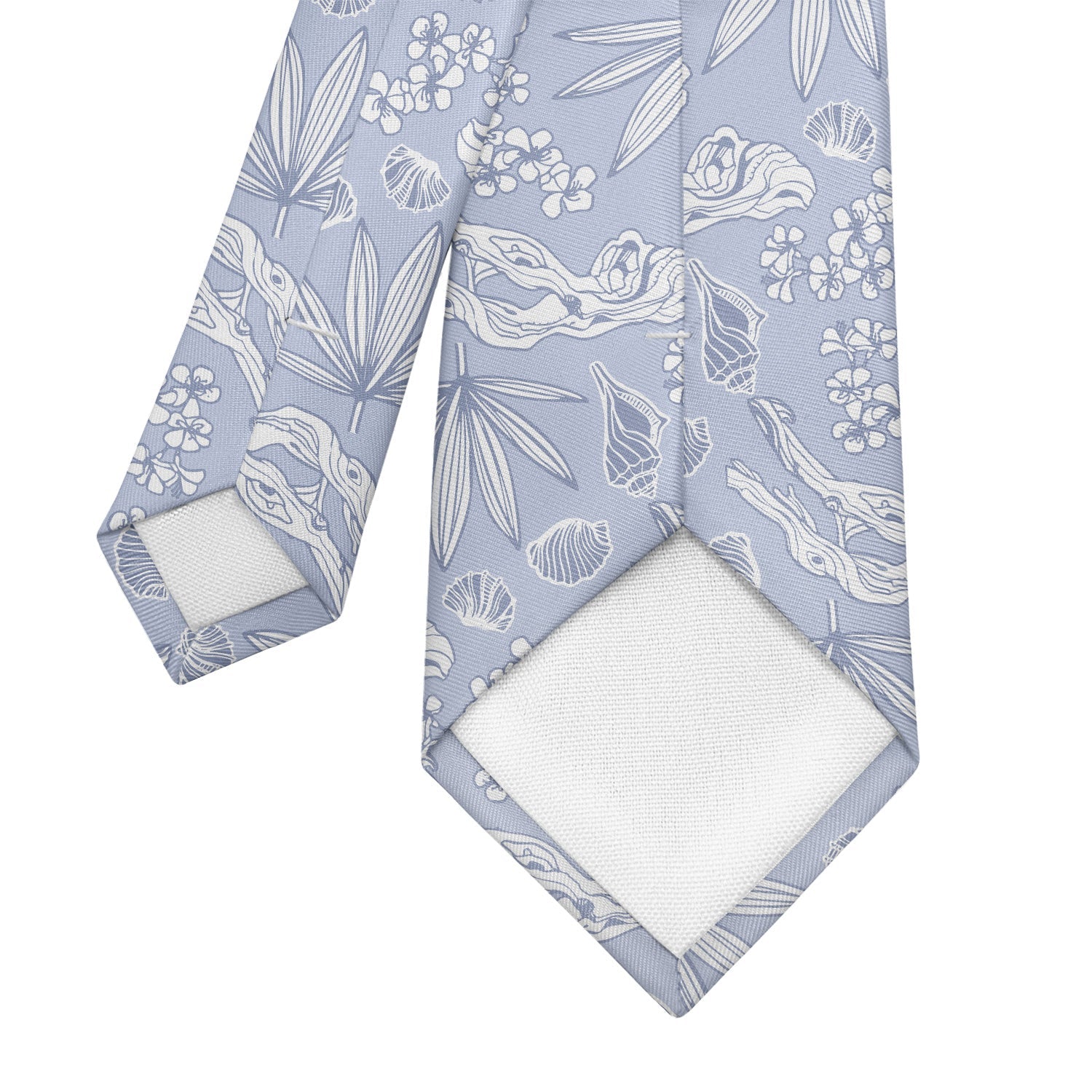 Driftwood Floral Necktie - Tipping - Knotty Tie Co.