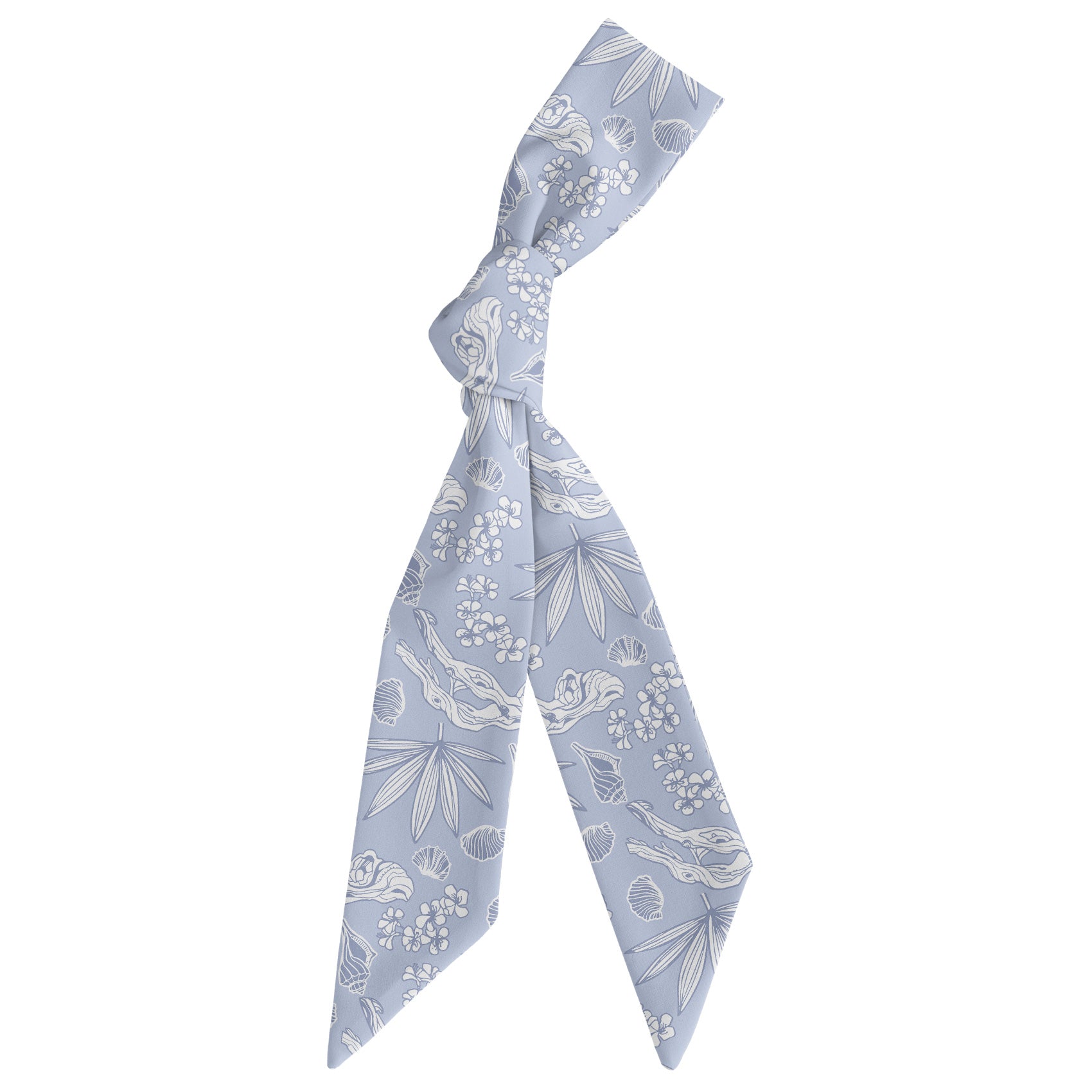 Driftwood Hair Scarf - Scarf Tied Into Knot - Knotty Tie Co.
