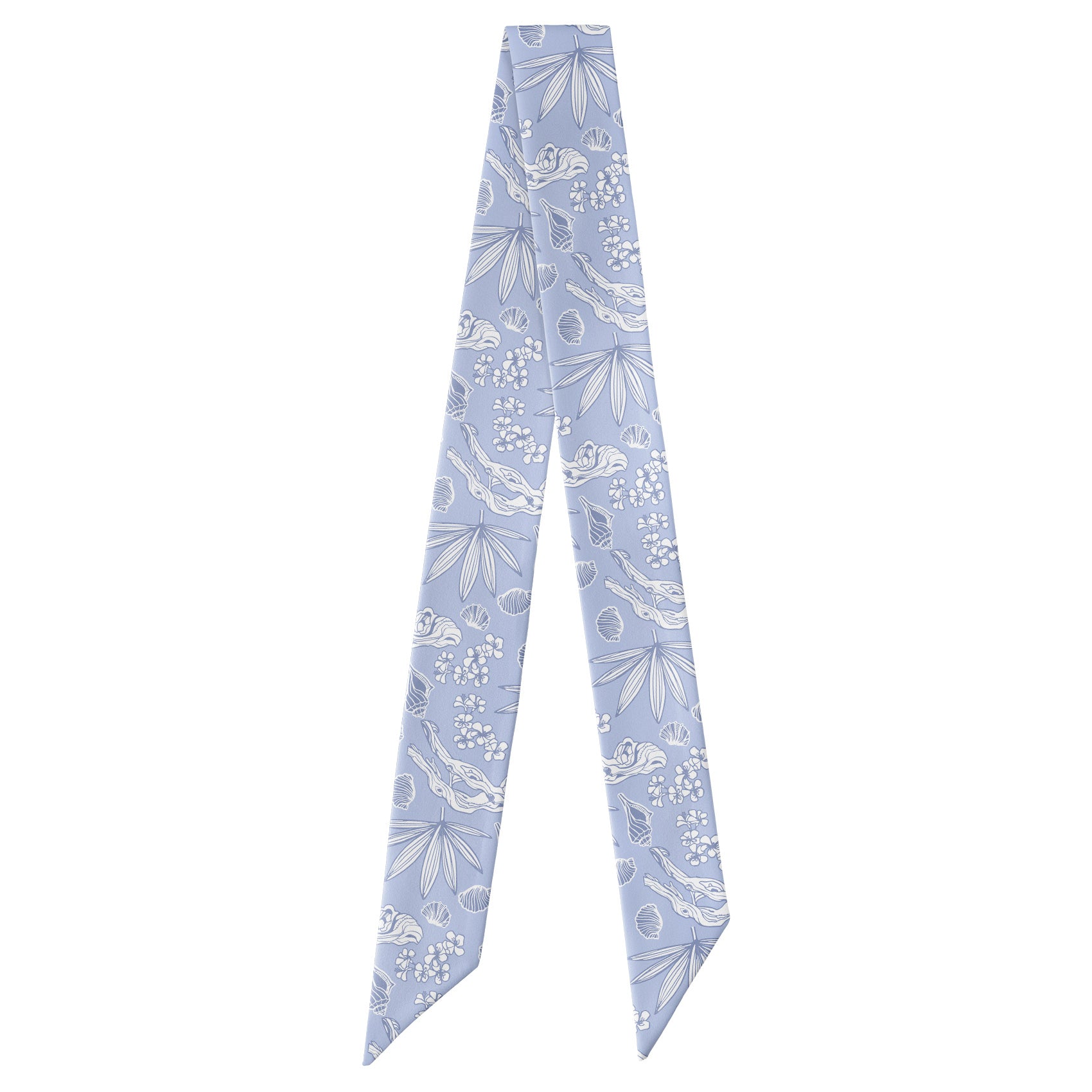 Driftwood Hair Scarf - Full View of Hair Scarf - Knotty Tie Co.