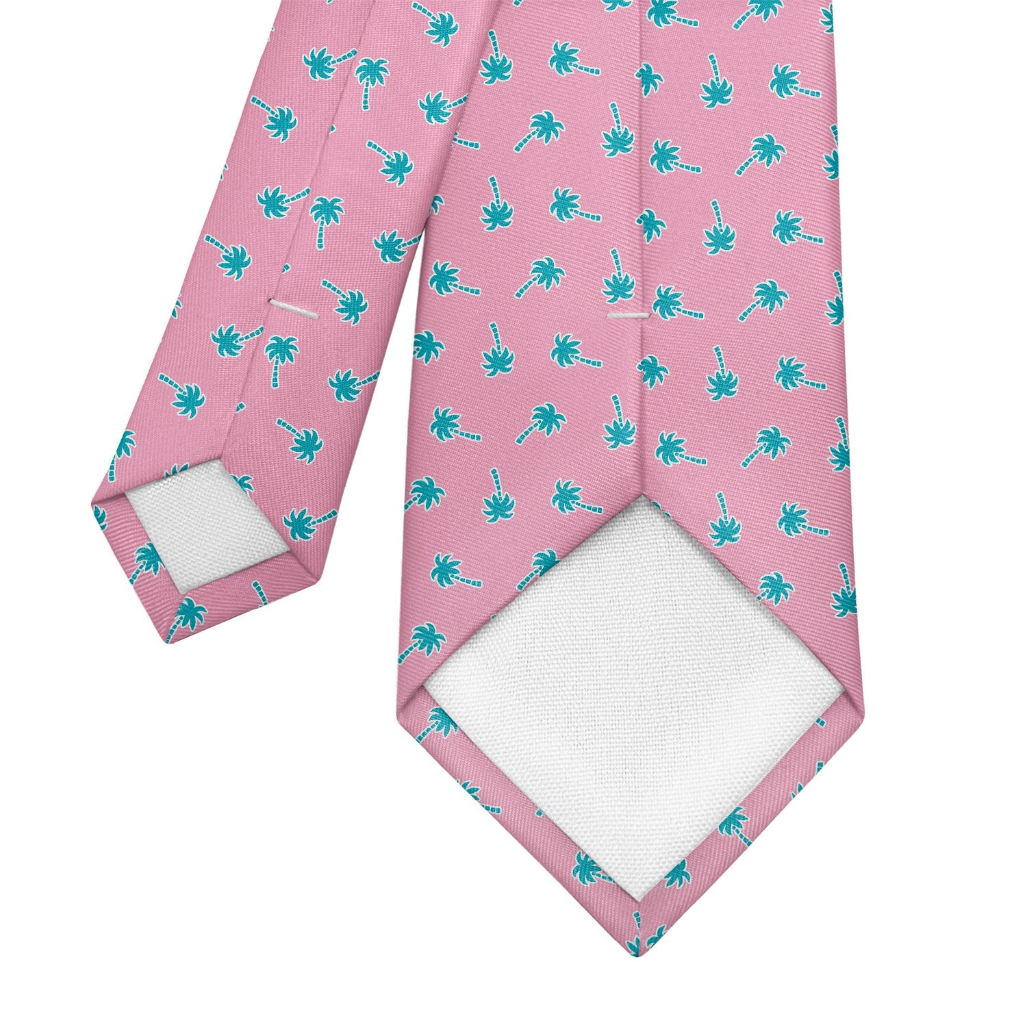 Electric Palm Necktie - Tipping - Knotty Tie Co.