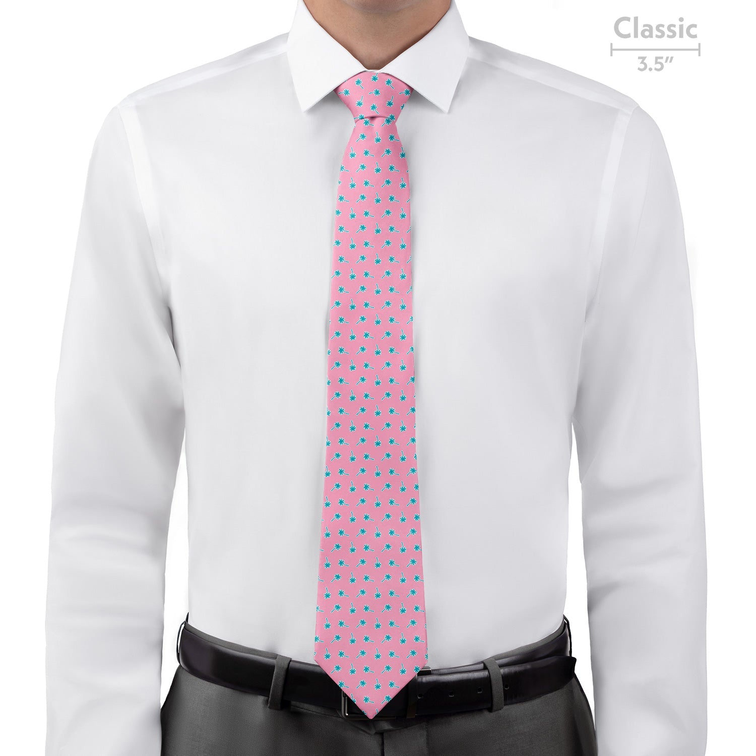 Electric Palm Necktie - Classic - Knotty Tie Co.