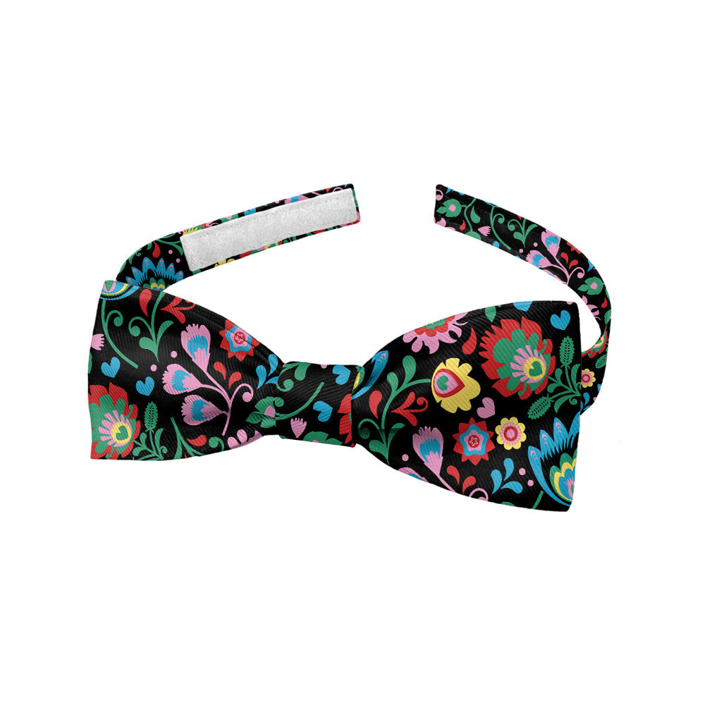 Electric Daisy Floral Bow Tie - Baby Pre-Tied 9.5-12.5" -  - Knotty Tie Co.