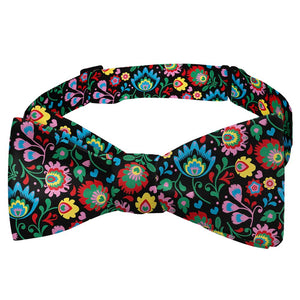 Electric Daisy Floral Bow Tie - Self Tie Bow Tie - Knotty Tie Co.
