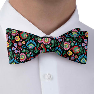 Electric Daisy Floral Bow Tie - Bow Tie with Dress Shirt - Knotty Tie Co.