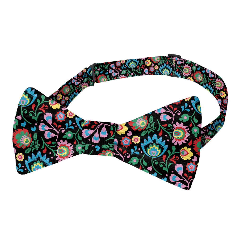 Electric Daisy Floral Bow Tie - Pre-Tied Bow Tie - Knotty Tie Co.